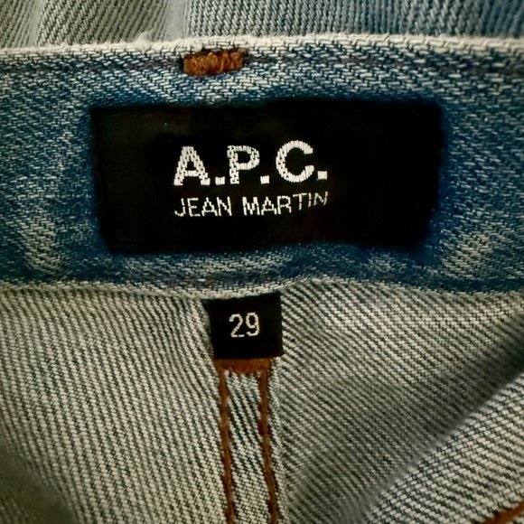A.P.C Jean Martin Denim - Picture 4 of 7